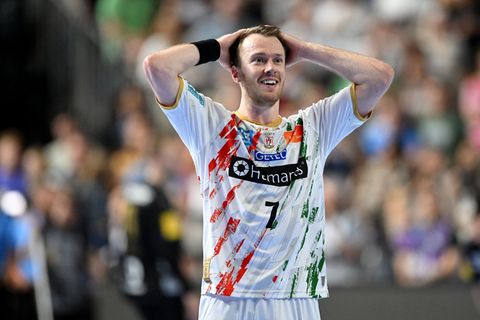 Felix Claar war beim Champions-League-Auftakt des SCM bester Schütze seines Teams. (Archivbild) Foto: Marius Becker/dpa