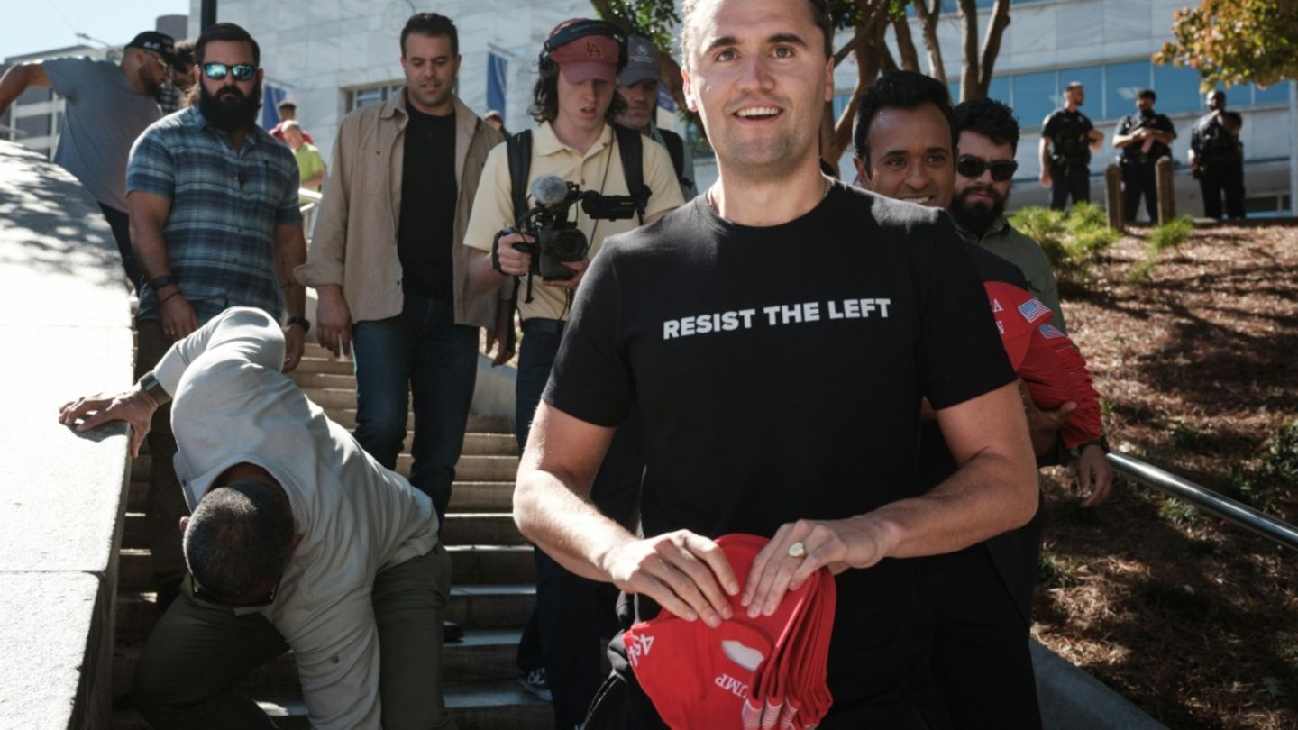 Der konservative Aktivist Charlie Kirk