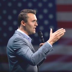 Er galt als einer der wichtigsten Stimmen der MAGA-Welt: Charlie Kirk, 31, hier bei einer Rede im Juli 2024