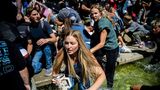 Auf dem Campus brach kurz darauf Panik aus