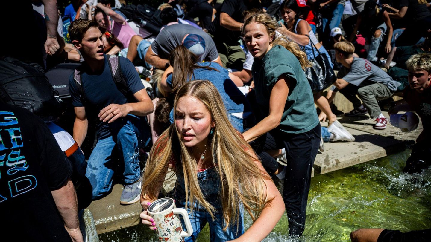 Auf dem Campus brach kurz darauf Panik aus