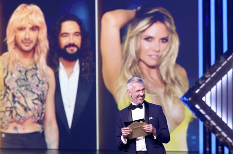 Sebastian Pufpaff kündigte beim Deutschen Fernsehpreis die Nominierten in der Kategorie "Beste Unterhaltung Reality" an