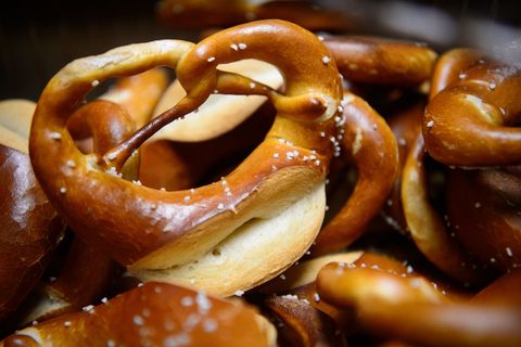 So appetitlich schauten die Brezeln während eines Umbaus der Bäckerei höchstwahrscheinlich nicht aus. (Symbolfoto) Foto: Sina Sc