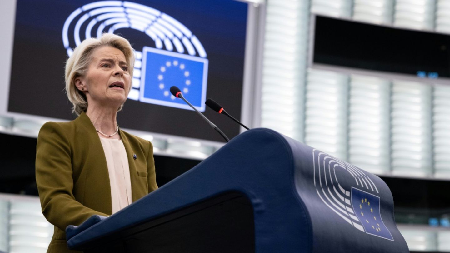 Von der Leyen diese Woche in Straßburg