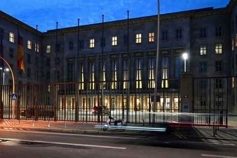 Das Finanzministerium in Berlin