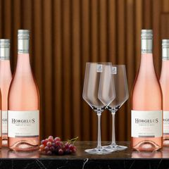Sommerliche Leichtigkeit genießen mit Horgelus Rosé zum exklusiven Angebotspreis.