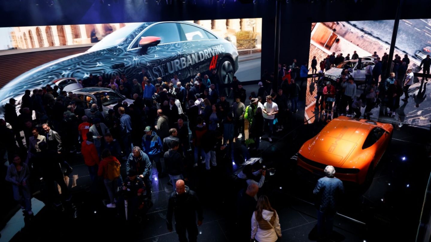Mercedes auf der IAA in München