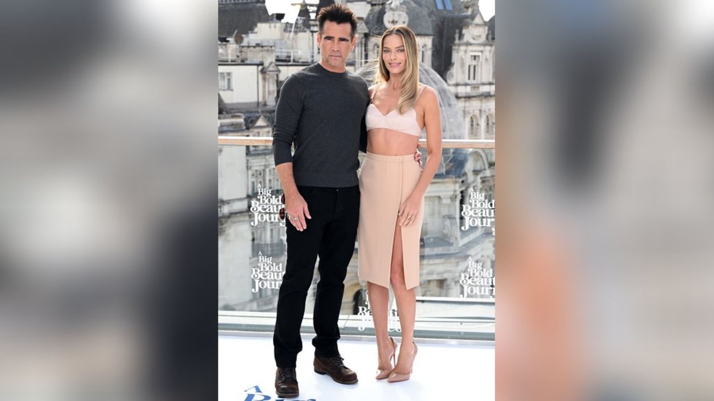 Ein stylisches Duo: Colin Farrell und Margot Robbie.