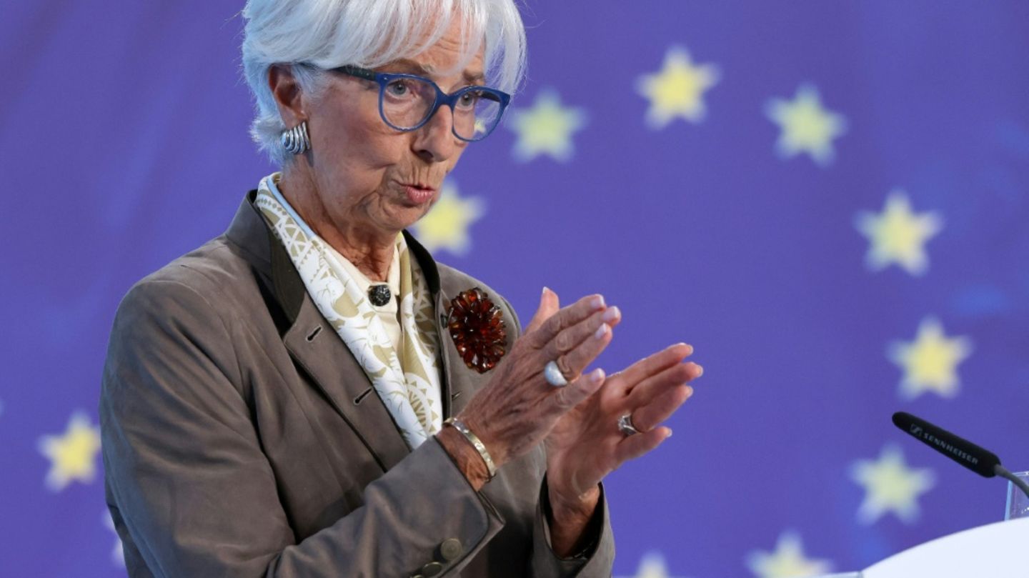 EZB-Präsidentin Lagarde in Frankfurt am Main