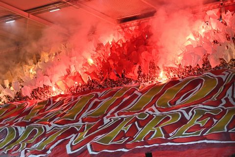 Die UEFA hat den FSV Mainz 05 mit einer Geldstrafe belegt. (Archivbild) Foto: Torsten Silz/dpa