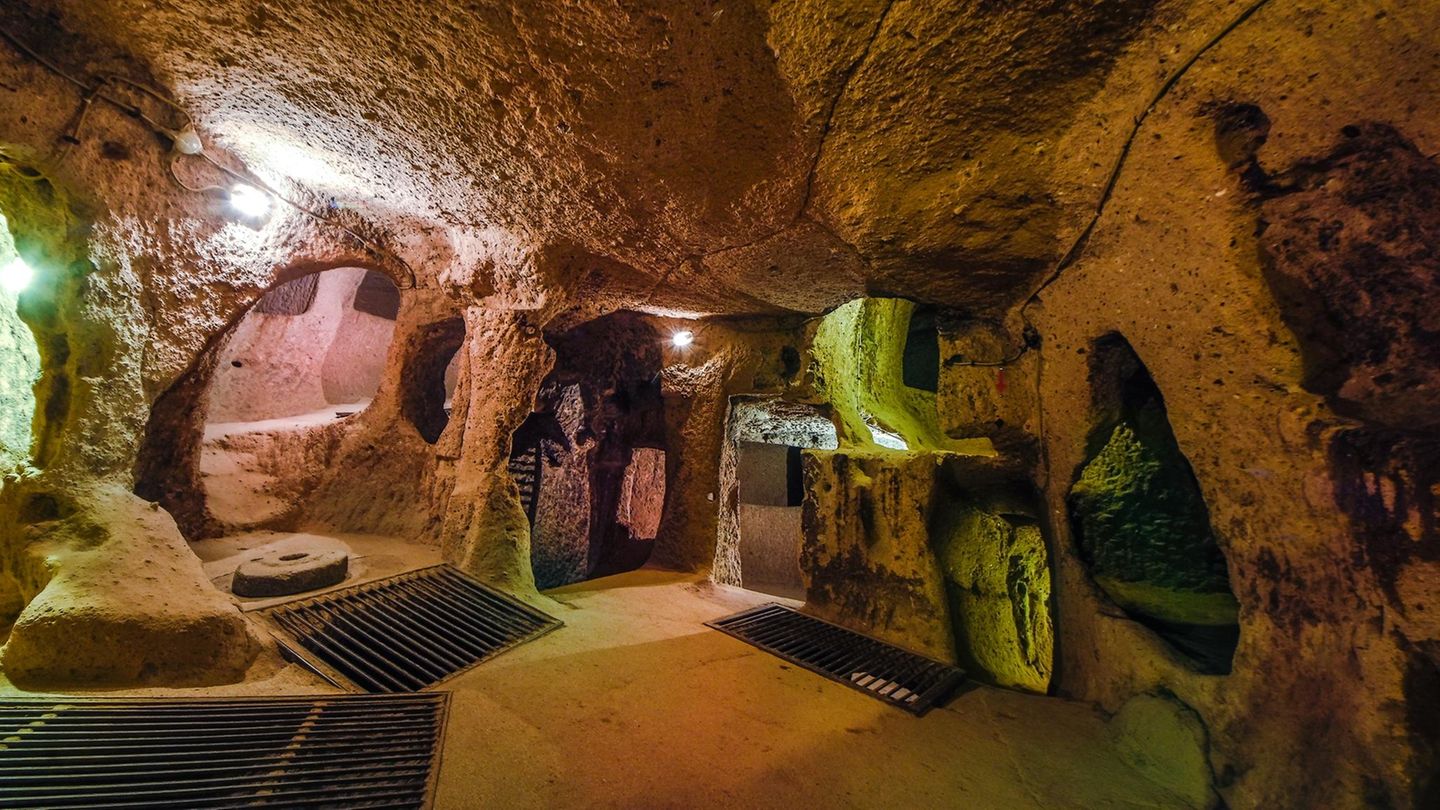 Mysteriöse Orte: Unterirdische Stadt Kaymakli Mysteriöse Orte: Unterirdische Stadt Kaymakli