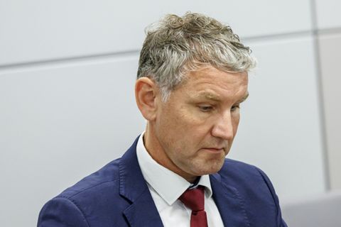 Björn Höcke vor Gericht in Halle