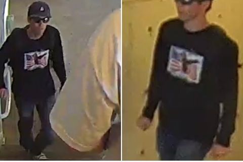 Gesucht nach Charlie Kirks Tod: Auf Fotos einer Überwachungskamera ist ein schlanker, junger Mann in dunkler Kleidung zu sehen