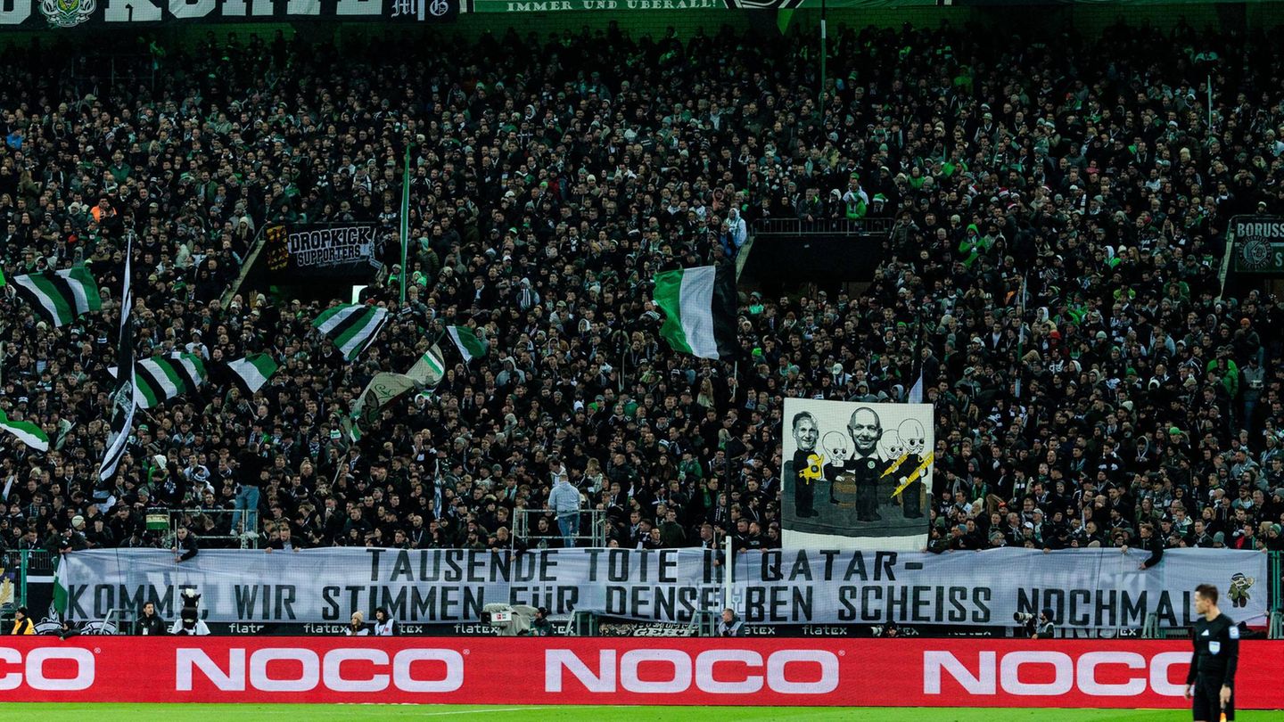 Fans von Borussia Mönchengladbach