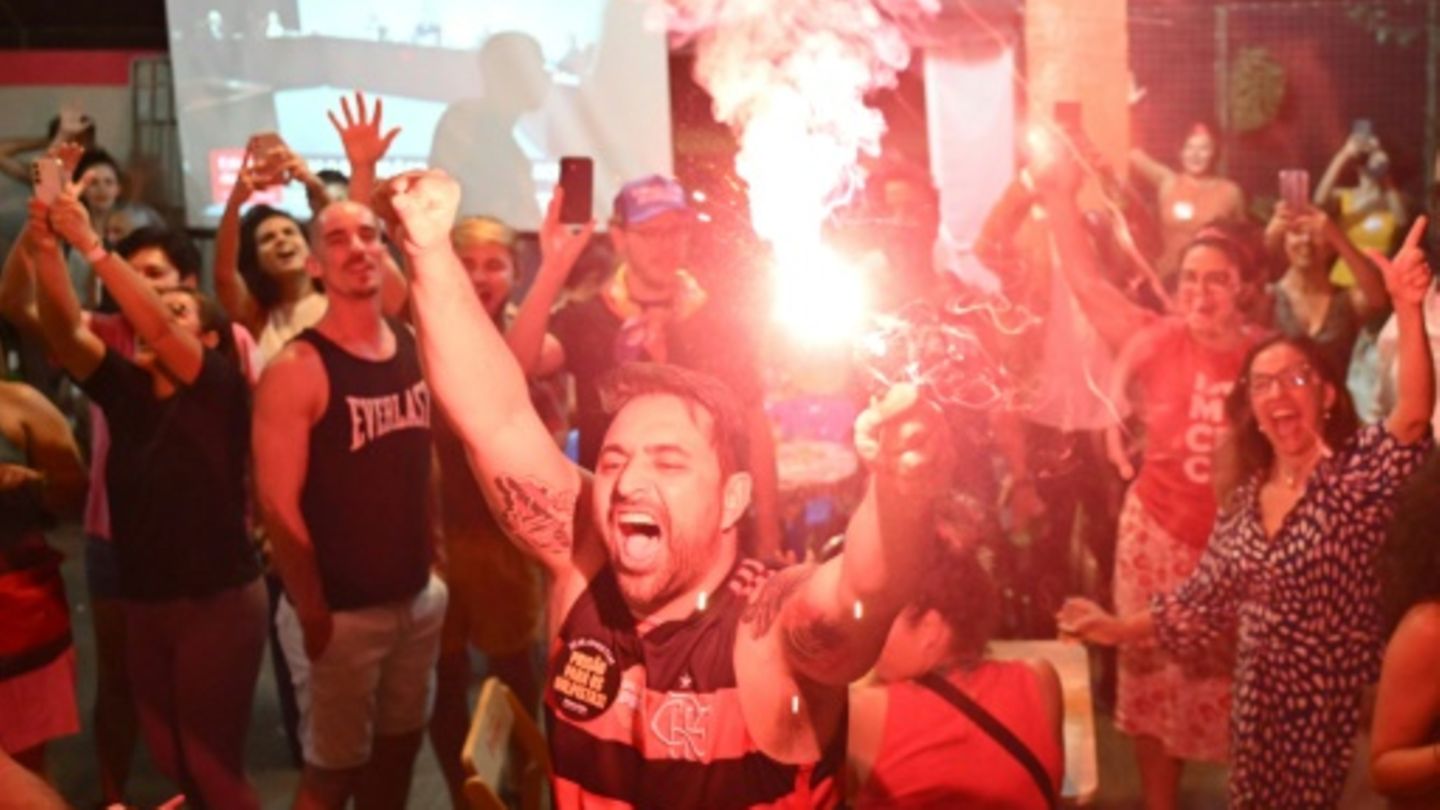Jubel bei den Bolsonaro-Gegnern Jubel bei den Bolsonaro-Gegnern