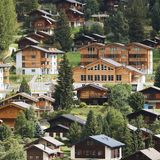 Blick auf das Reka-Feriendorf Zinal