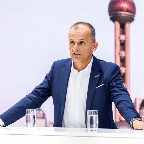 Matthias Zink, Vorstand Automotive Technologies der Schaeffler-Gruppe, auf der IAA