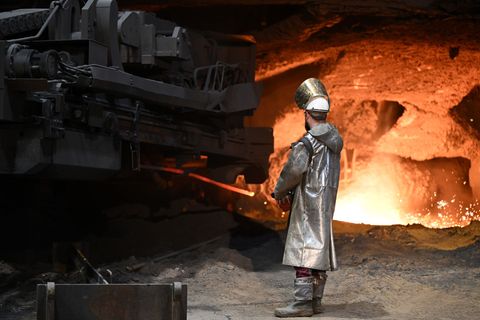 Die Stahlindustrie in Deutschland leidet unter gestiegenen Energiekosten Foto: Federico Gambarini/dpa