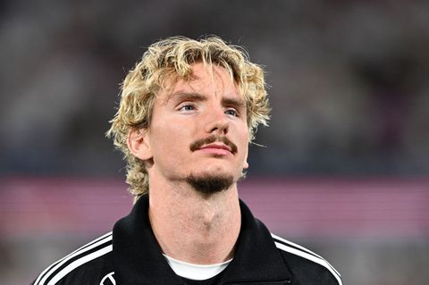 Trägt künftig das Trikot von Newcastle United: Nationalstürmer Nick Woltemade. (Archivbild) Foto: Federico Gambarini/dpa