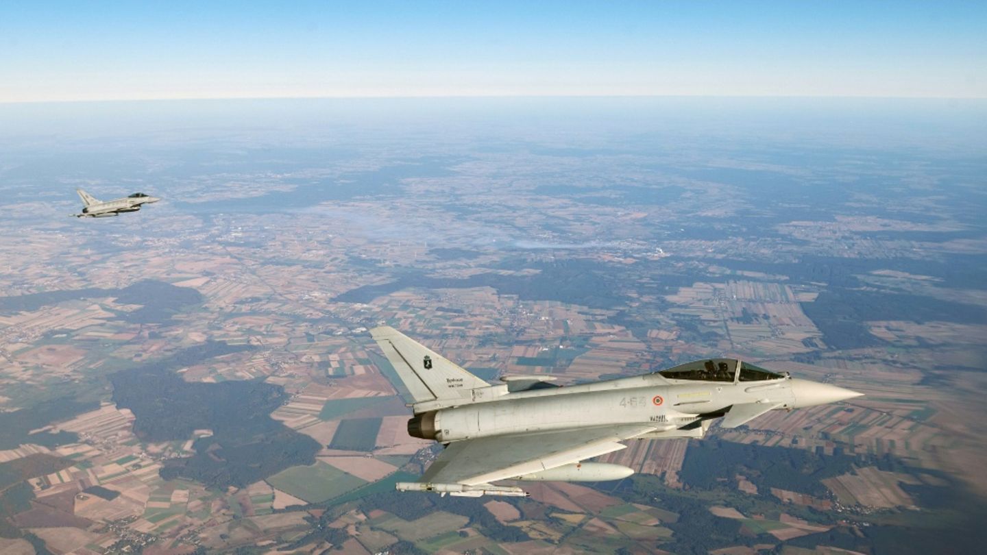 Eurofighter über Polen