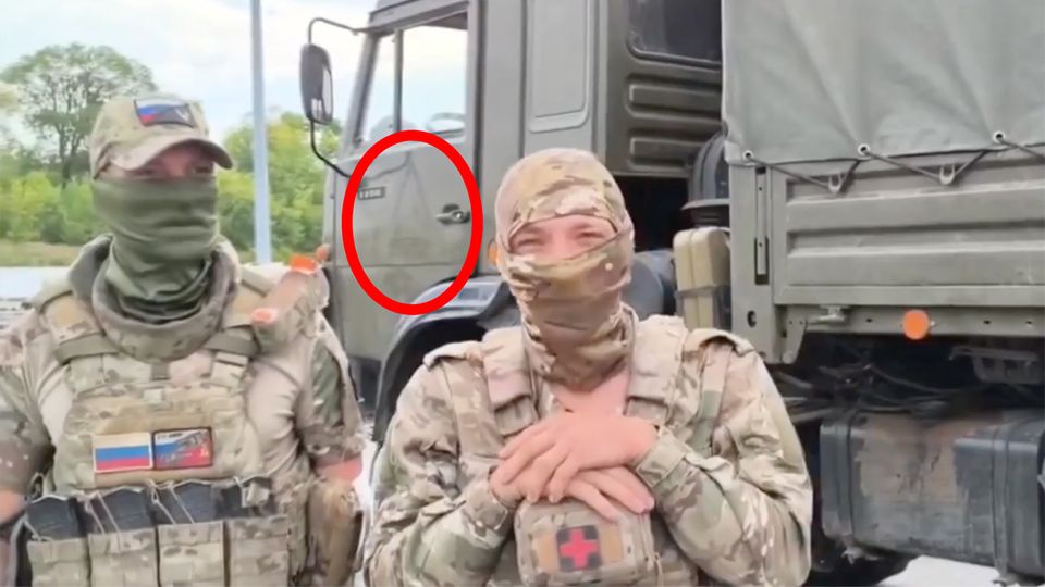 Video-Panne russischer Soldaten verrät Truppenbewegung