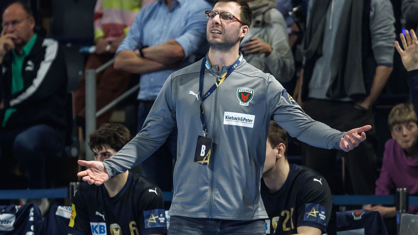 Jaron Siewert beklagt seinen Rauswurf beim deutschen Meister Füchse Berlin. Foto: Andreas Gora/dpa