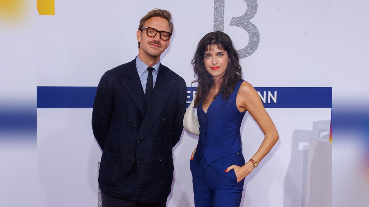 Sebastian Tigges und Marie Nasemann bei der Bertelsmann-Party in Berlin.