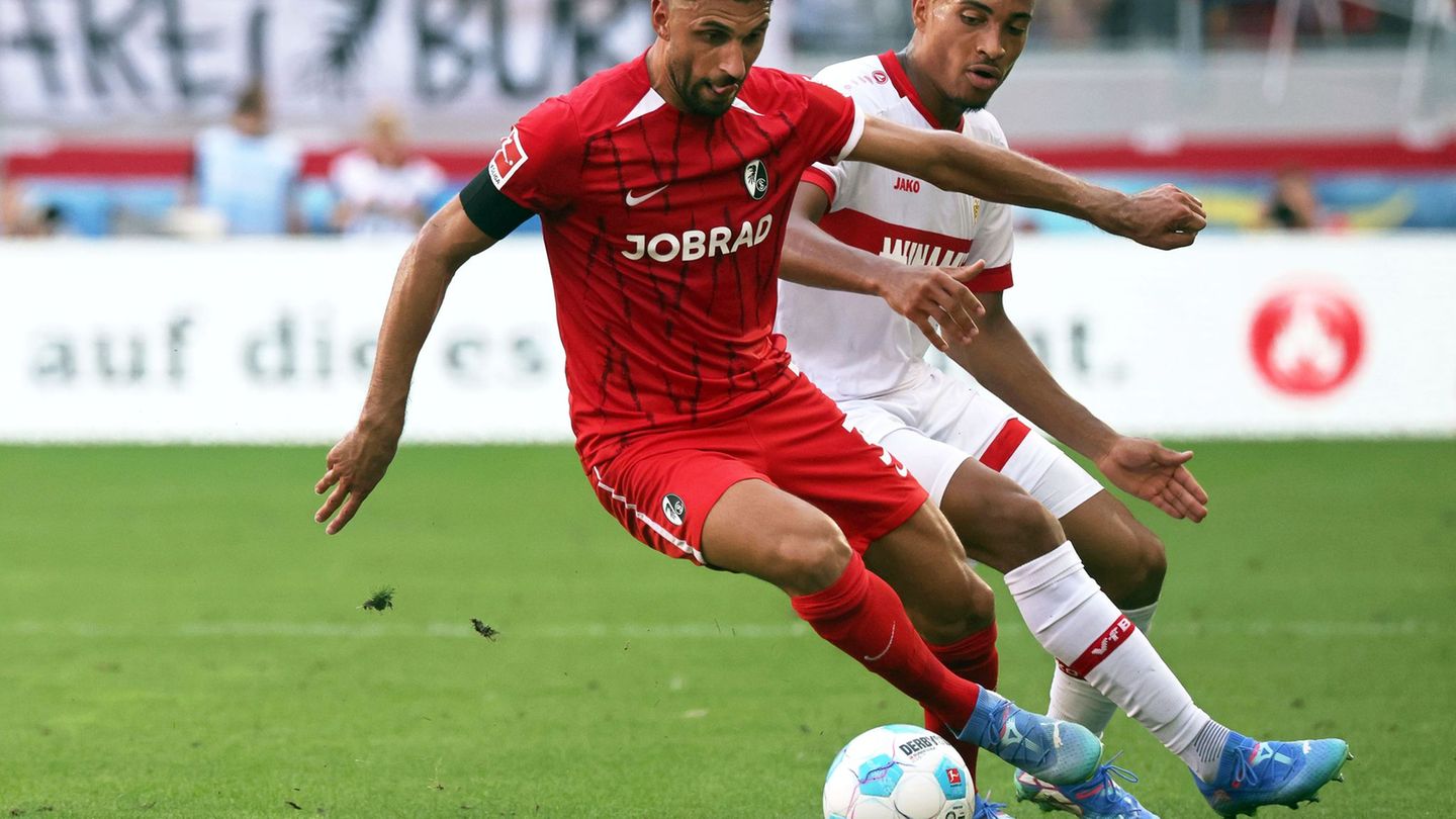 Beim Spiel des SC Freiburg gegen den VfB Stuttgart geht es auch um die Vorherrschaft in Baden-Württemberg. Foto: Philipp von Dit