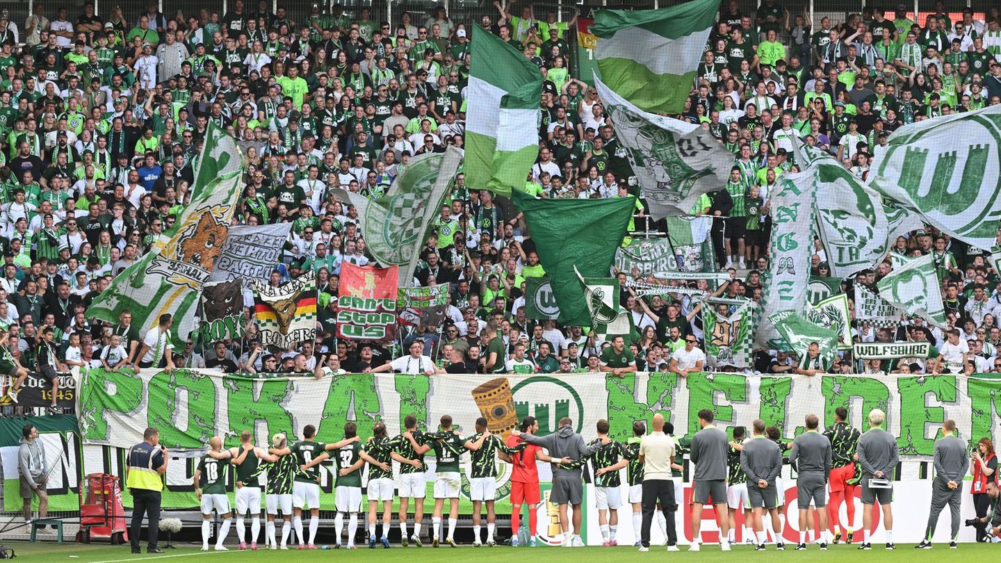 Der VfL Wolfsburg wird 80 Jahre alt. Foto: Carmen Jaspersen/dpa
