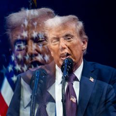 US-Präsident Donald Trump bei einer Rede