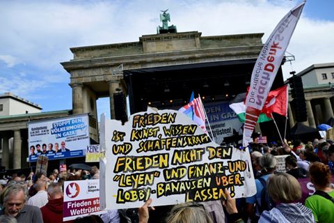 Gaza-Demonstration in Berlin