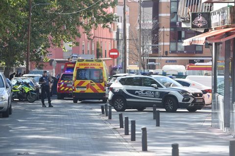 Bei einer Explosion in einer Bar im Süden der spanischen Hauptstadt Madrid wurden mehrere Menschen zum Teil schwer verletzt. Fot