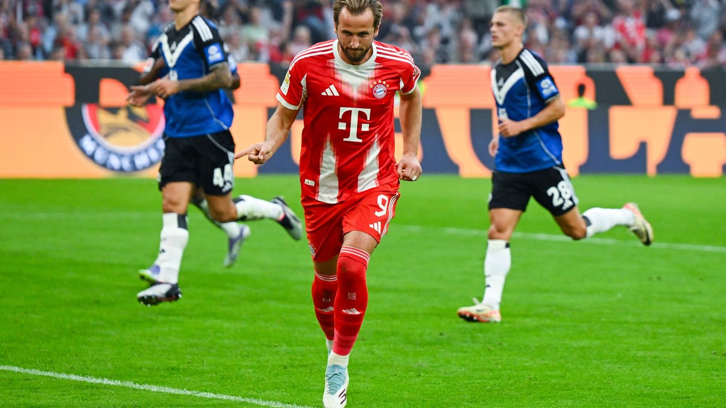 Harry Kane traf auch gegen den HSV. Foto: Sven Hoppe/dpa