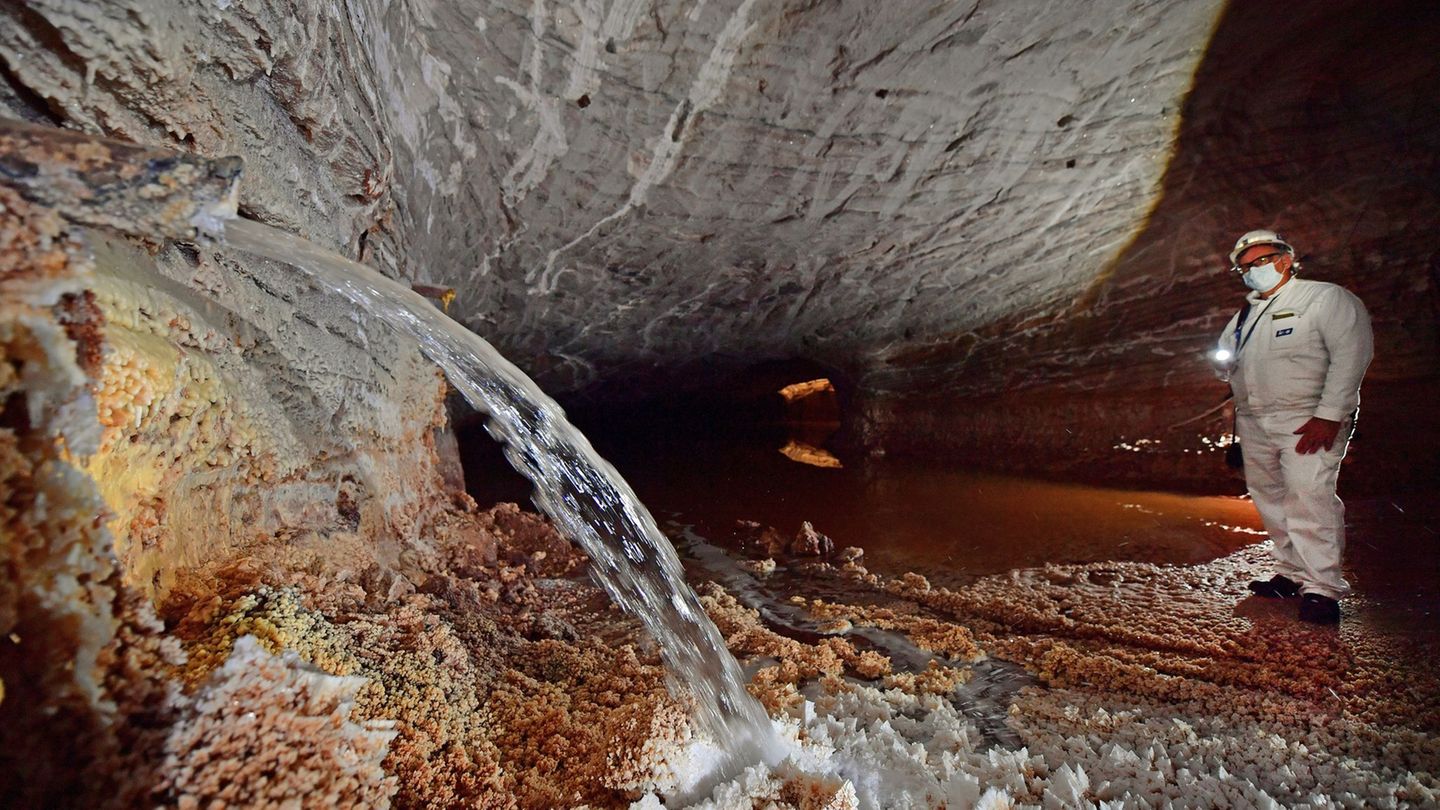 Ist die Sicherung stillgelegter Kali-Gruben in Thüringen bald abgeschlossen? (Archivfoto) Foto: Martin Schutt/dpa-Zentralbild/dp