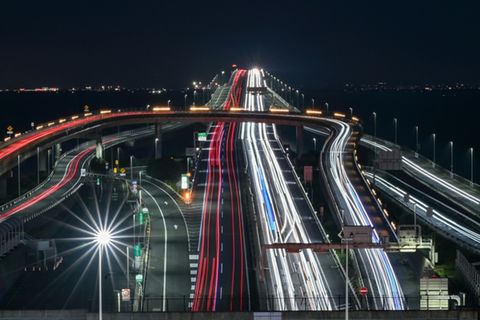 Straßenverkehr in Japan