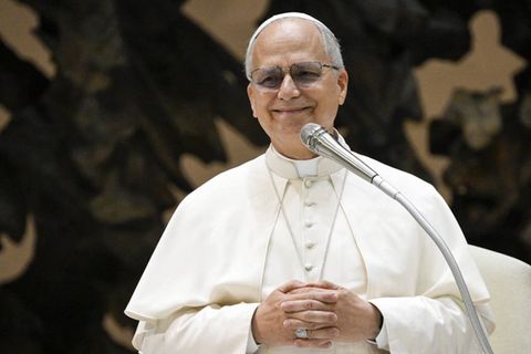 Papst Leo XIV. bei einem Auftritt im Vatikan.