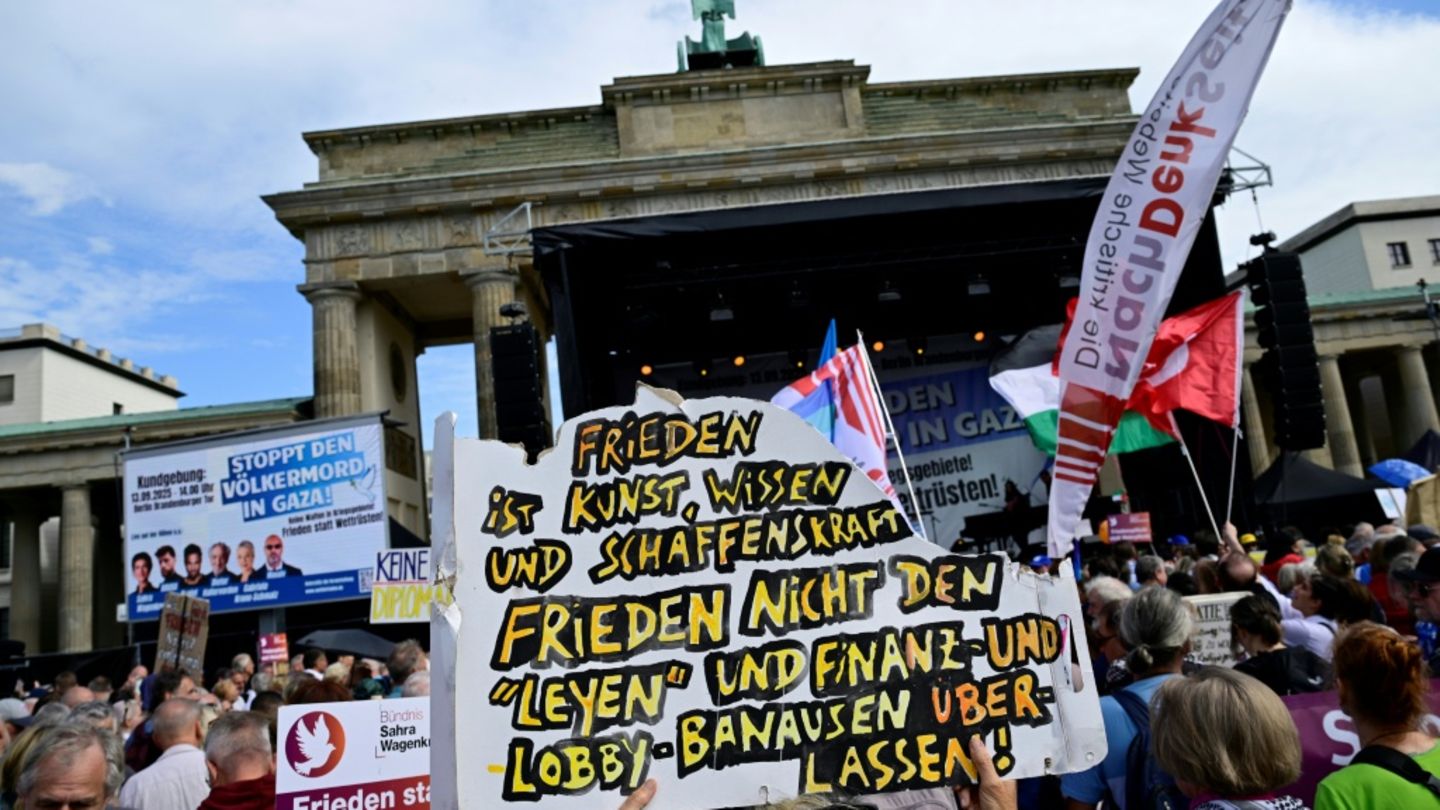 Gaza-Demonstration in Berlin