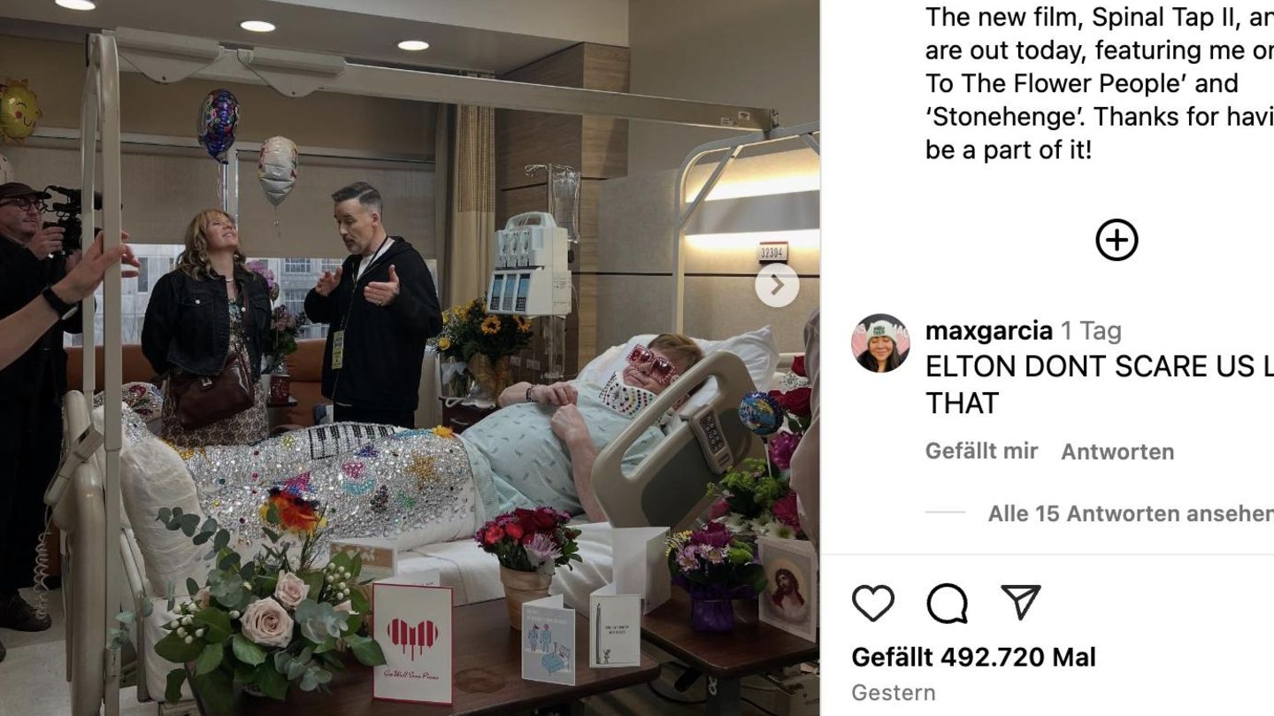 VIP News: Elton John shocked fans with hospital post