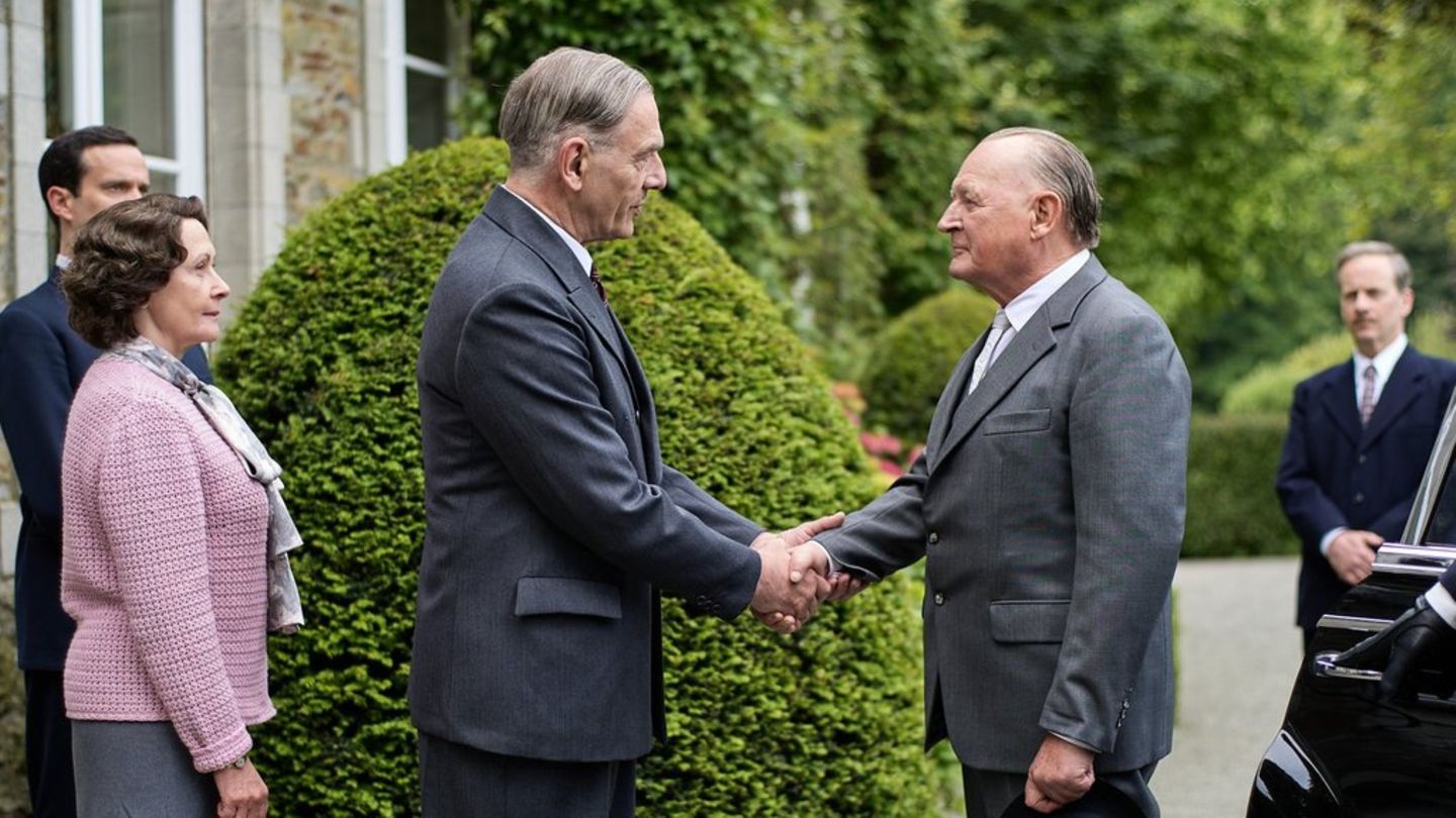 "An einem Tag im September": Bundeskanzler Konrad Adenauer (Burghart Klaußner, r.) und Ministerpräsident Charles de Gaulle (Je
