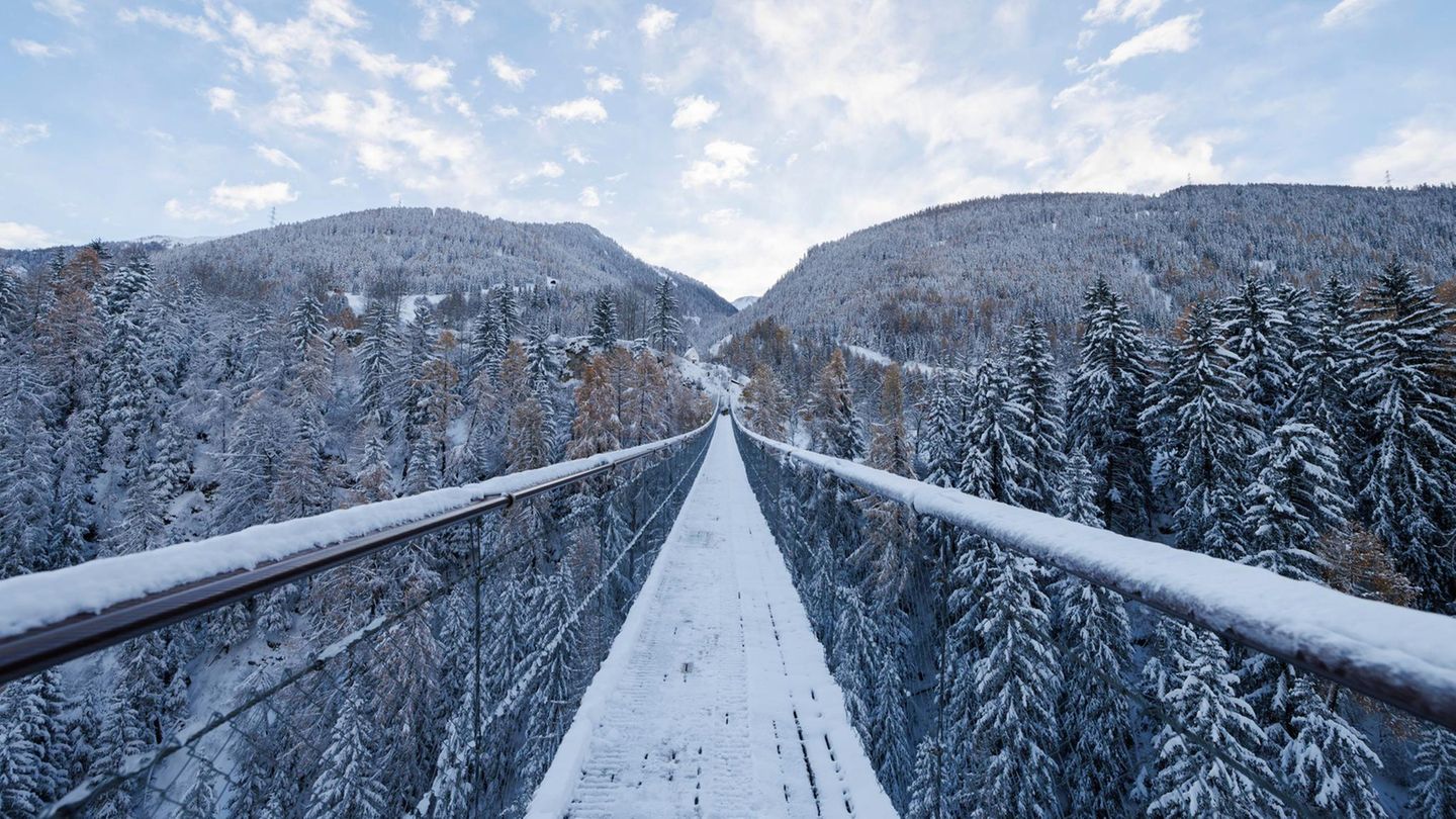 Hängebrücke Goms