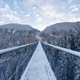 Hängebrücke Goms