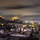 Die Burgen auf den Hügeln von Valère und Tourbillon