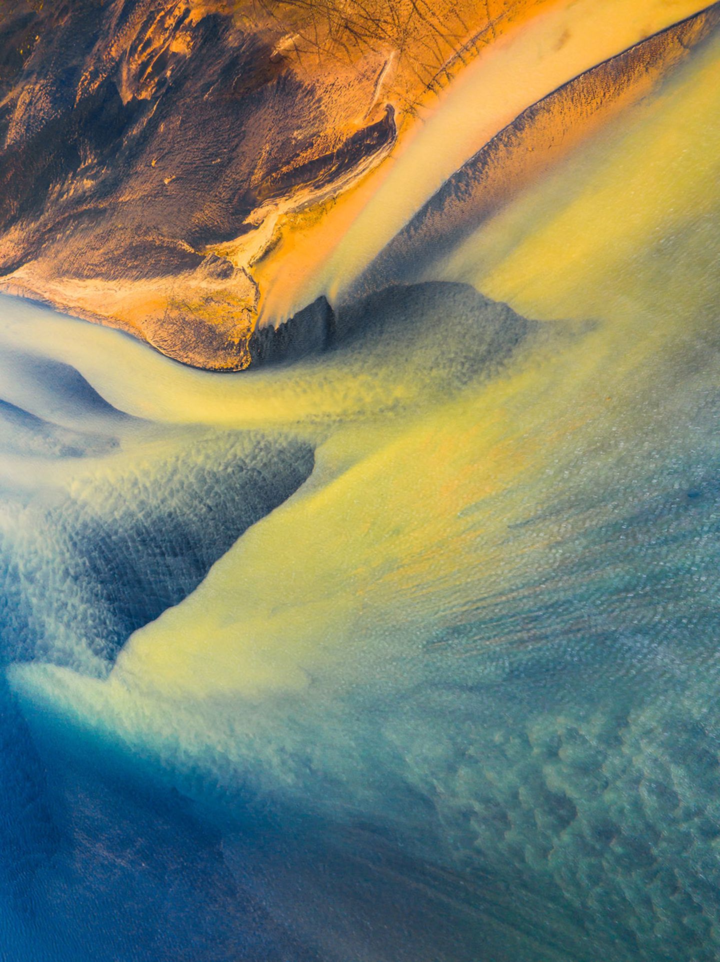 Fotografie: Kräftige Farbtöne einer Landschaft