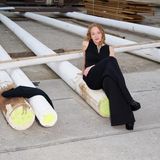 Hobmeier auf Wiesnbaustelle