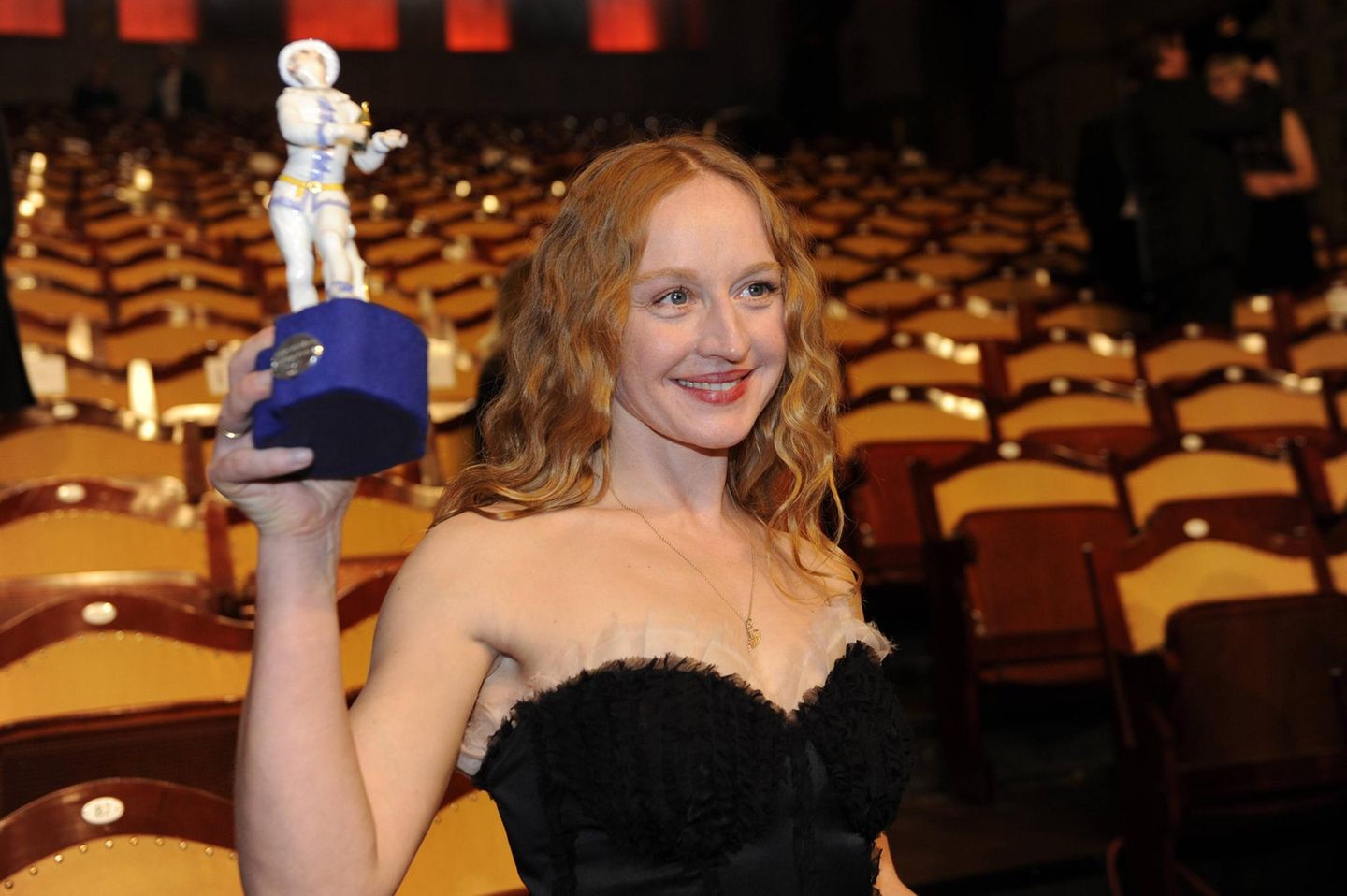 Brigitte Hobmeier mit Fernsehpreis
