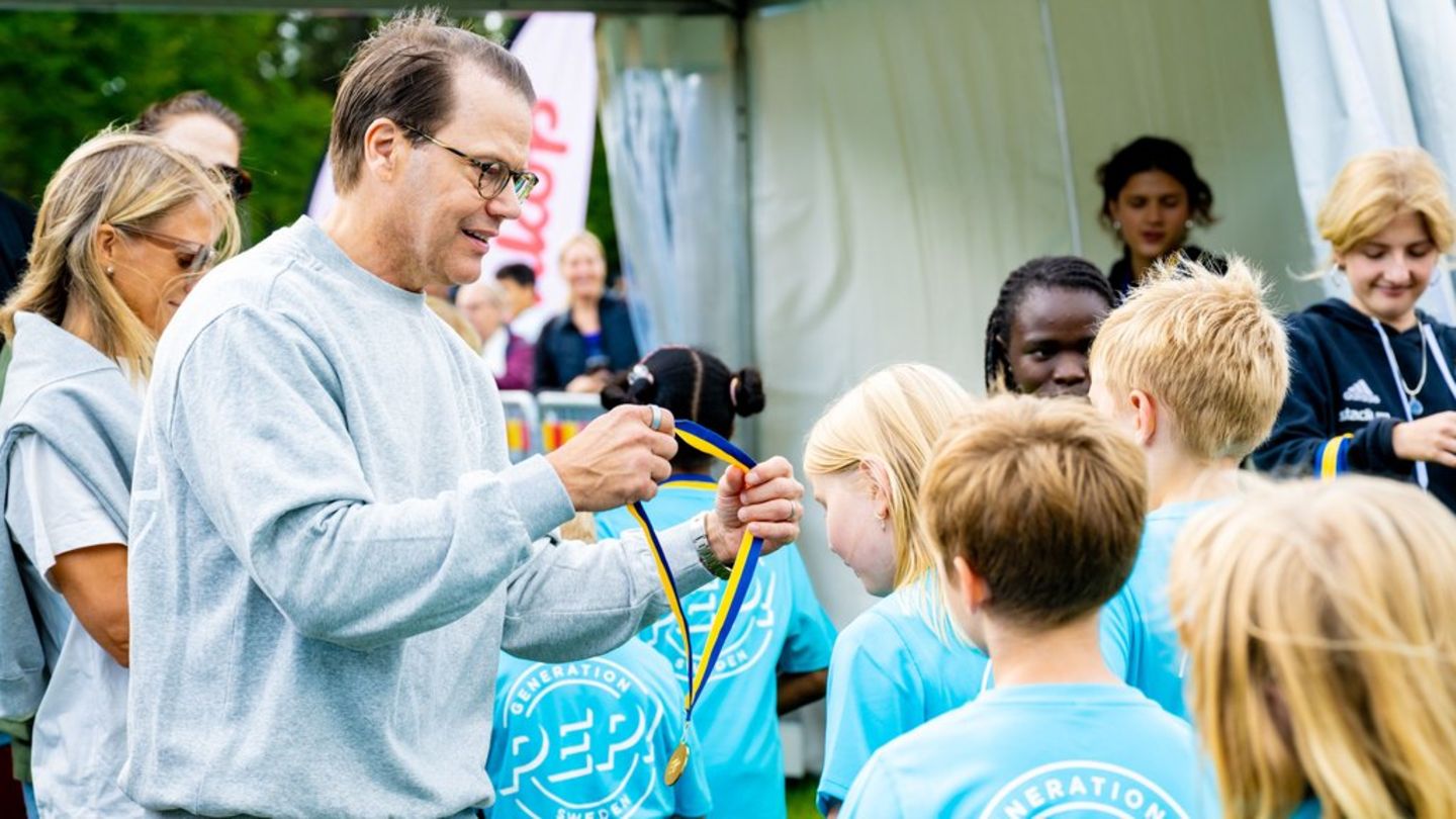 Prinz Daniel gründete 2016 mit seiner Frau den "Pep Day", um Kinder und Jugendliche für mehr Bewegung zu begeistern. Am 14. Se