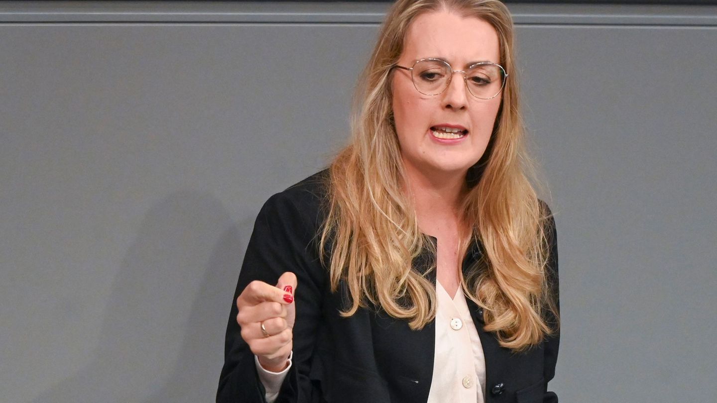 Katharina Dröge steht gemeinsam mit Britta Haßelmann an der Spitze der Grünen-Bundestagsfraktion. (Archivfoto) Foto: Katharina K