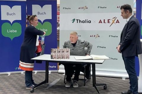 Boris Becker im Alexa Berlin.