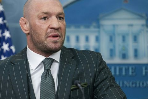 McGregor bei einem Besuch im Weißen Haus im März