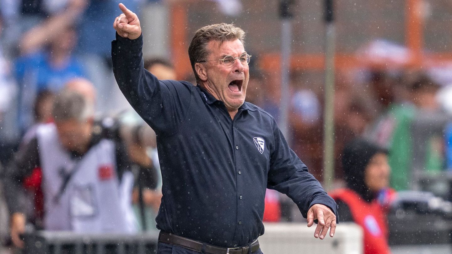 Aus beim VfL: Nach dem Zweitliga-Fehlstart muss Trainer Hecking gehen Foto: David Inderlied/dpa
